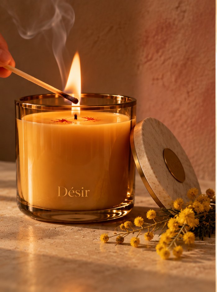 Bacio di Fuoco, the Désir candle