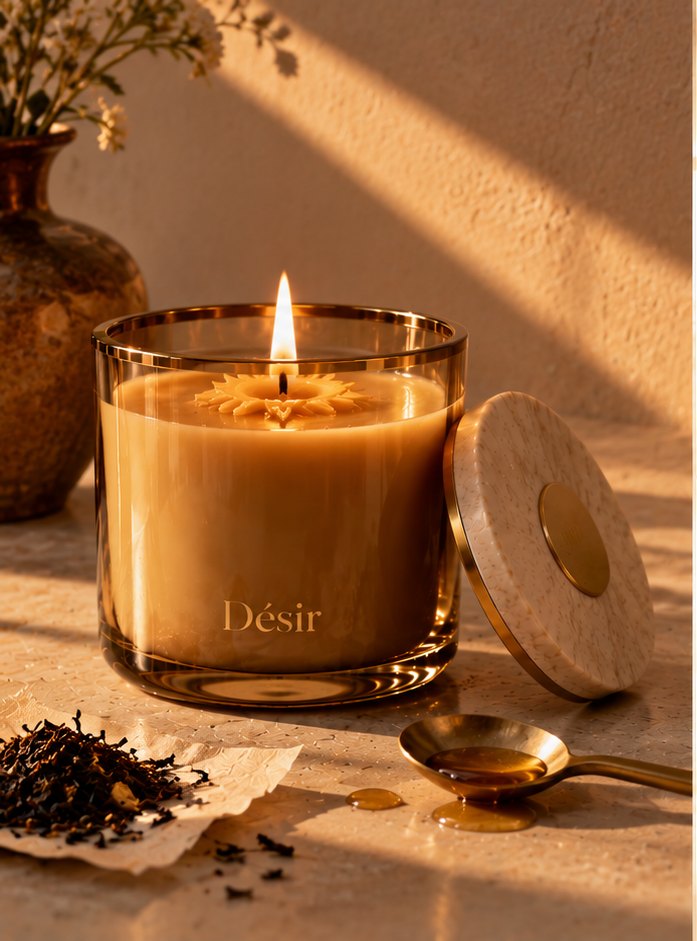 Lueur, the Désir candle