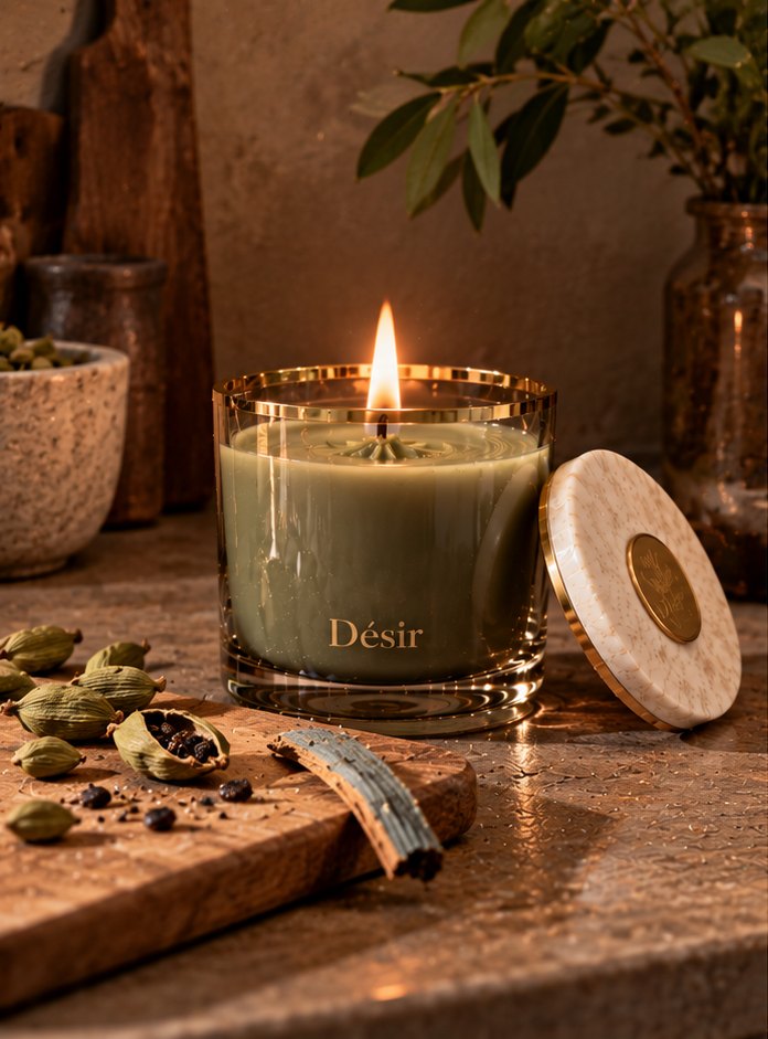 Braise, the Désir candle